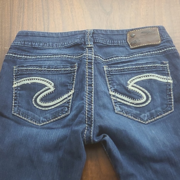 Silver Skinny Jeans 27/34 - Picture 3 of 3